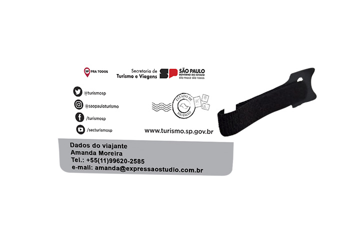 Ativações para eventos - com tag de bagagem personalizada - Expressão Studio