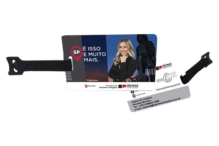 Tag de Bagagem Personalizada – Expressão Studio – ON-Connect