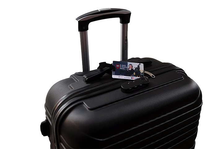 Ativações para eventos - com tag de bagagem personalizada - Expressão Studio